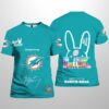 Personalized Dolphins Bad Bunny SB LX 2025 2026 Shirt