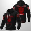 Personalized Indiana Est 1887 Waffle Hoodie 2