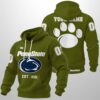 Personalized Penn State Est 1881 Waffle Hoodie 3