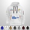 Rams 2026 SB LX Hoodie Half Zipper