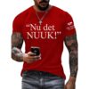 Retro Nu Det Nuuk Make America Go Away Print T-Shirt