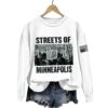 Retro Streets Of Minneapolis Print Sweatshirt 2