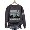 Retro Streets Of Minneapolis Print Sweatshirt 3