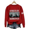 Retro Streets Of Minneapolis Print Sweatshirt 4