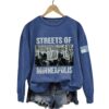 Retro Streets Of Minneapolis Print Sweatshirt 5