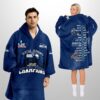 Seahawks 2025-2026 SB LX Champions Blanket Hoodie