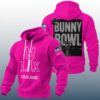 Seahawks Bunny Bowl LX 2026 Waffle Hoodie 2
