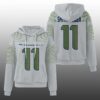 Seahawks Jaxon Smith Njigba 11 SB LX Waffle Hoodie 3