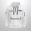 Seahawks SB LX 2026 Hoodie Half Zipper
