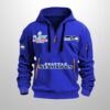 Seahawks SB LX 2026 Hoodie Half Zipper 2