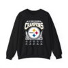 Steelers 2025 AFC North Champions Two Sided Shirt 3