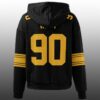 Steelers TJ Watt 90 SB LX Waffle Hoodie 3