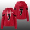 Texans CJ Stroud 7 SB LX Waffle Hoodie 2