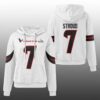Texans CJ Stroud 7 SB LX Waffle Hoodie 3