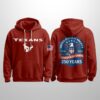 Texans USA 250 Years Semiquincentennial 2026 Hoodie