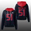 Texans Will Anderson Jr. 51 SB LX Waffle Hoodie