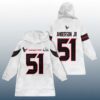 WA 51 Houston Football SB LX Unisex Blanket Hoodie 3