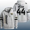 Walker 44 Jaguars Quarter Zip Waffle Hoodie 2