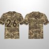 2026 Harrisburg Senators Camo Youth Jersey Giveaway 1