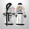 2026 Patriots Seven Times SBowl LX Champions Bathrobe 4