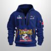 2026 Patriots Seven-Times Super Bowl Champions Quarter Zip Hoodie