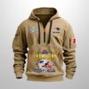 2026 Patriots Seven Times Super Bowl Champions Quarter Zip Hoodie 3