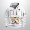 2026 Patriots Seven Times Super Bowl Champions Quarter Zip Hoodie 5