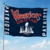2026 Patriots Warriors Come Out To Play SB LX Flag 2