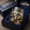 2026 SB LX Champions Seahawks 29 13 Patriots Whiskey Glass