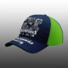 2026 Seahawks 2X Super Bowl Champions Classic Cap 3