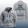 2026 Seahawks 2x Super Bowls Champion Quarter Zip Hoodie 3