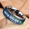2026 Seahawks SB LX Champions We Are 12 Tungsten Ring 2