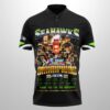 2026 Seahawks SBowl LX Champions Polo Shirt 4