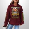 2026 Seahawks SBowl LX Champions Waffle Hoodie 6