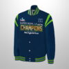 2026 Seattle Football Two Time SBowl LX Champions Jacket 2
