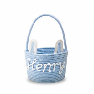 2026 Crochet Easter Personalized Basket