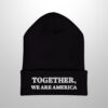 Bad Bunny Together We Are America Beanie Hat