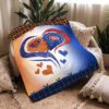 Bears x Cubs Heart Blanket 2