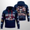 Patriots 2025 Bowl LX Champions Hoodie