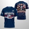 Patriots 2025 Bowl LX Champions Shirt