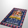 Patriots 25-26 SBowl LX Champions Rectangular Rug