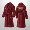Patriots 25 26 Super Bowl LX Champions Bathrobe 5