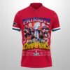 Patriots 25 26 Super Bowl LX Champions Polo Shirt 4
