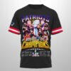 Patriots 25 26 Super Bowl LX Champions Shirt 2