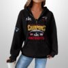 Patriots 25 26 Super Bowl LX Champions Waffle Zip Hoodie 4