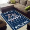 Patriots 7X Bowl Champions 2026 Rectangular Rug 2
