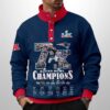 Patriots 7X SBowl Champions 2026 Unisex Western Style Sweater With Buckles
