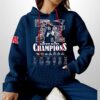 Patriots 7X SBowl Champions 2026 Waffle Hoodie