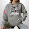 Patriots 7X SBowl Champions 2026 Waffle Hoodie 5
