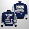 Patriots SBowl LX 2026 Champions Bomber Jacket